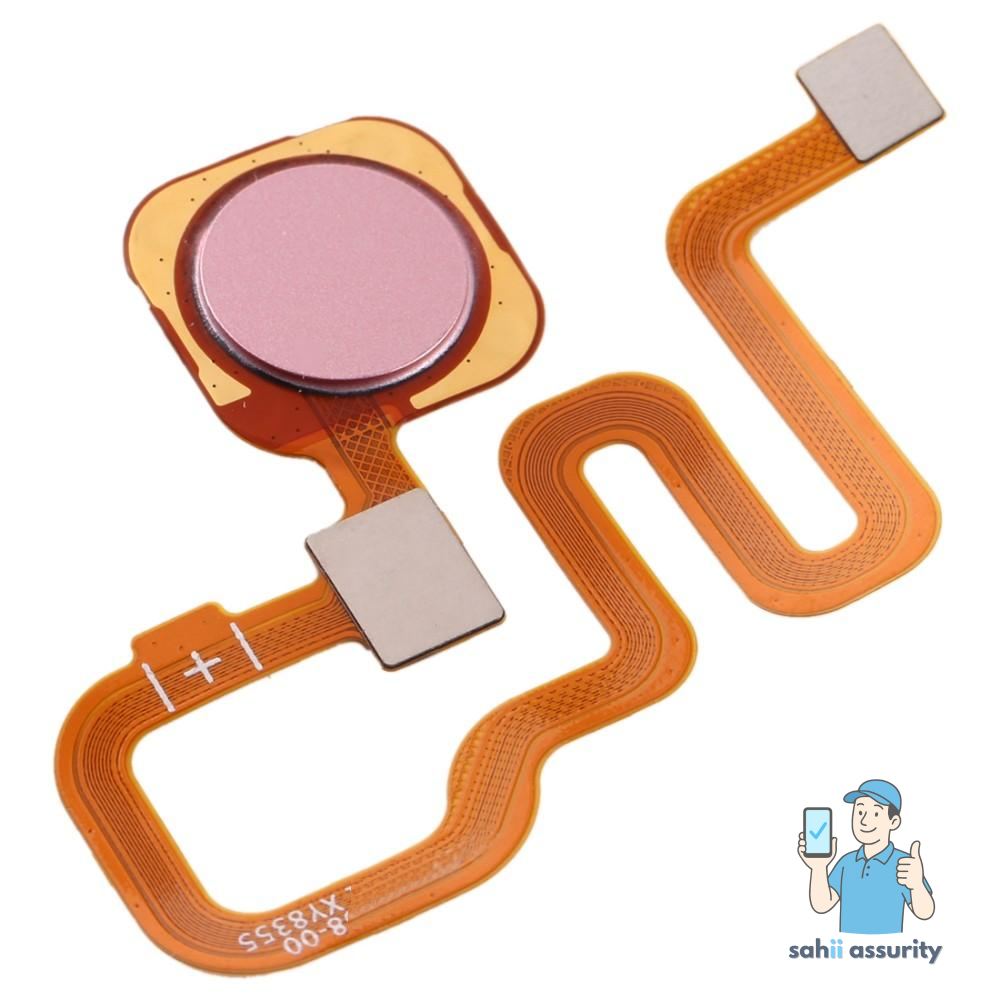 Fingerprint Sensor with Flex Cable for Xiaomi Redmi Note 6 Pro Rose Gold thumbnail